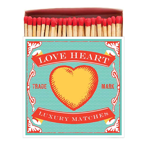 Love Heart- Safety Matches