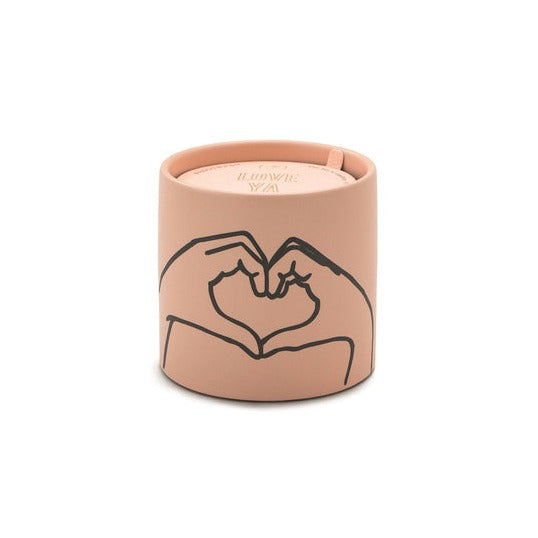 "Love" Tobacco and Vanilla Ceramic Candle