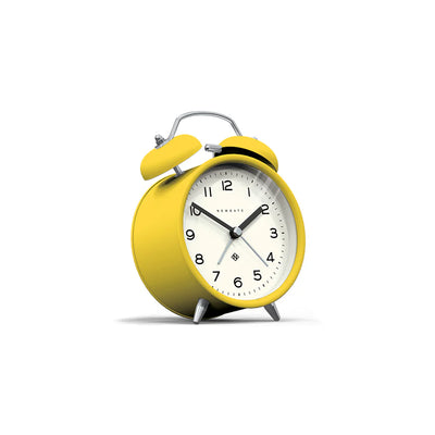 Old Skool Alarm Clock -Yellow