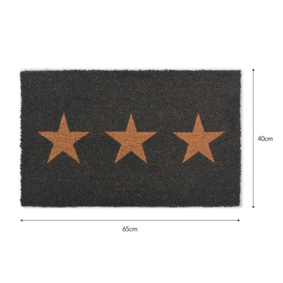 charcoal-doormat-with-three-stars-65cm-40cm-Mrs-Robinson