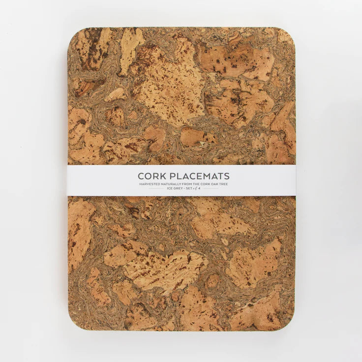 Rectangle Cork Placemats- Set of 4