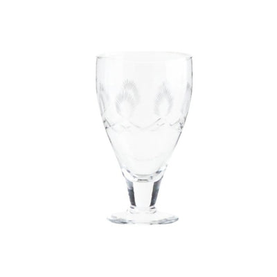 Vintage Style Foot Glass