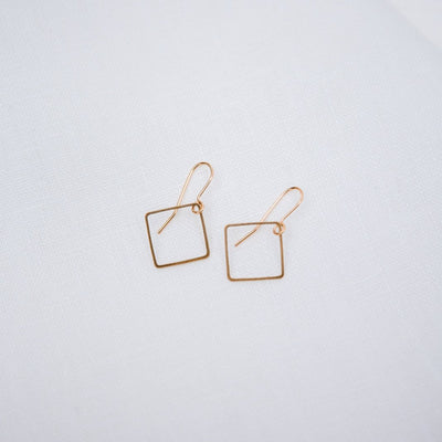 Simple Square Earrings