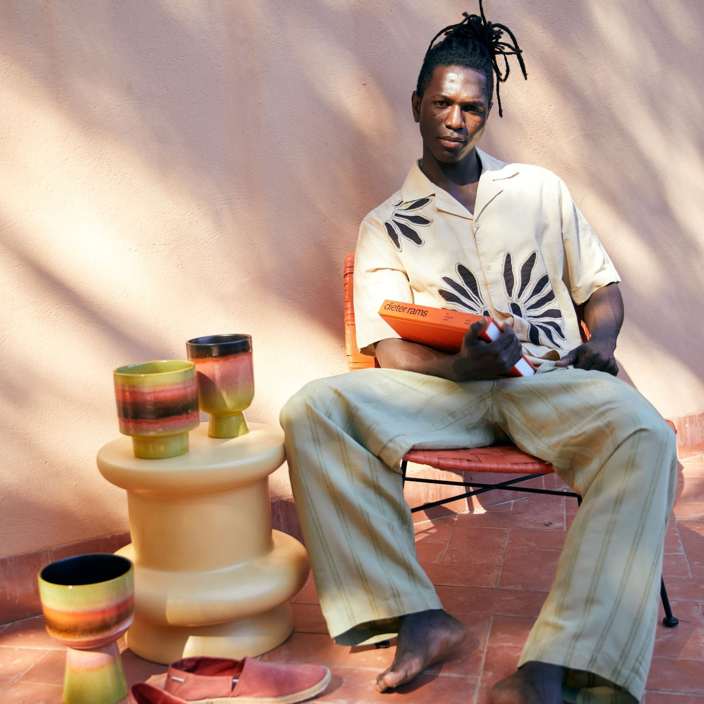 Retro flower pot - fig