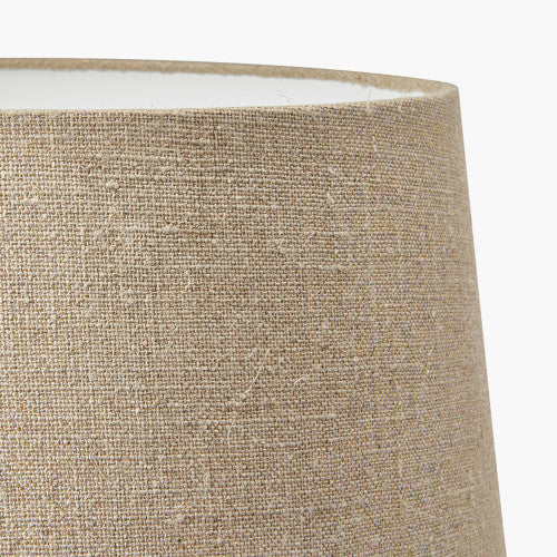 Natural Linen Tapered Shade