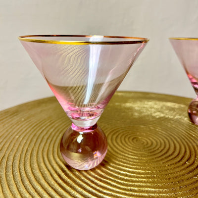 Pink Martini Glass-Mrs Robinson