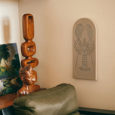 Ceramic Lobster decorative wall tile 