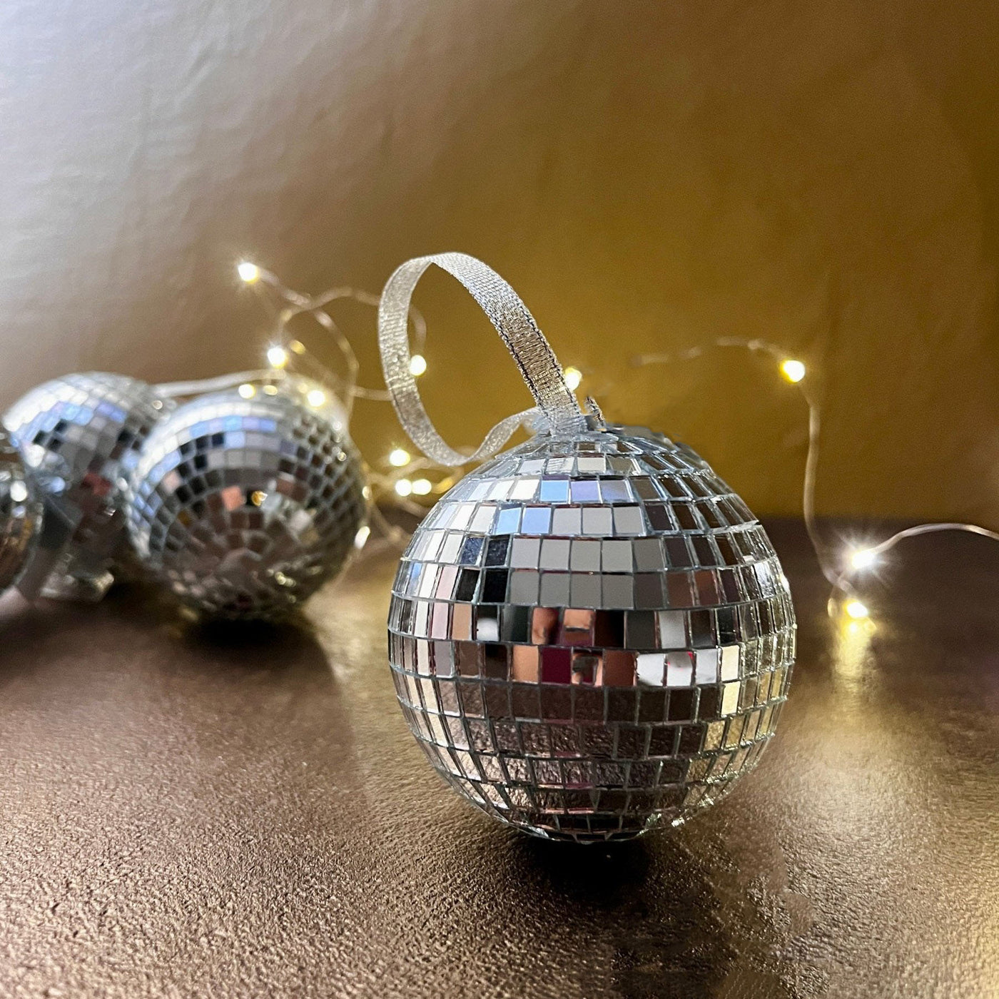 8cm disco bauble- mrs robinson 2