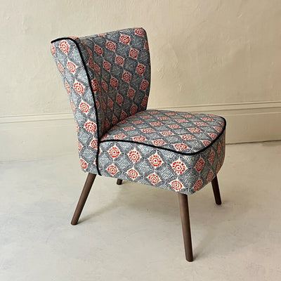 Dabu Cocktail Chair - Stardust Chilli- Mrs Robinson