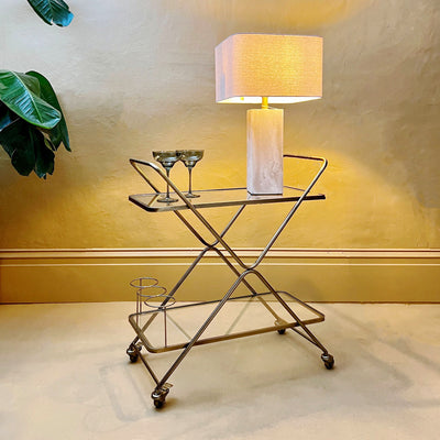 Bardot Bottle Drinks Trolley-Mrs Robinson-style