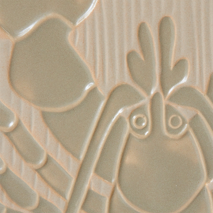 Detail lobster wall tile