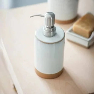 Stoneware Soap Pump