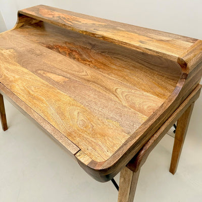 Chulsa Light Wood Desk Detail -Mrs Robinson