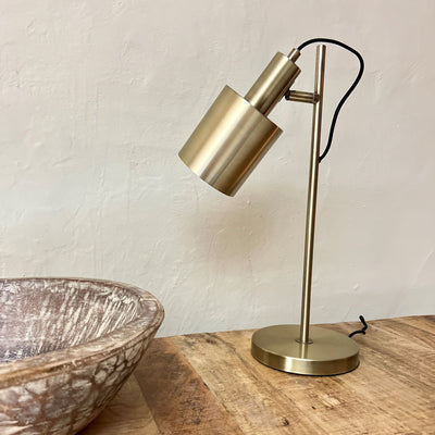 Brass Metal Desk Lamp-Mrs Robinson