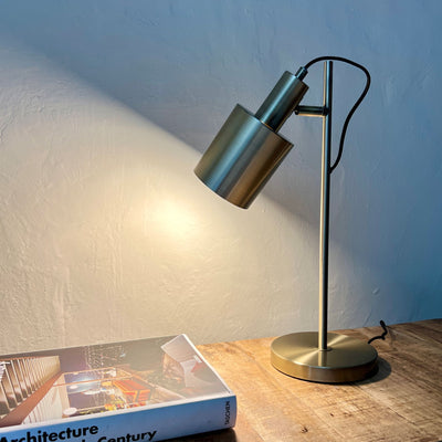 Brass Metal Desk Lamp-Mrs Robinson