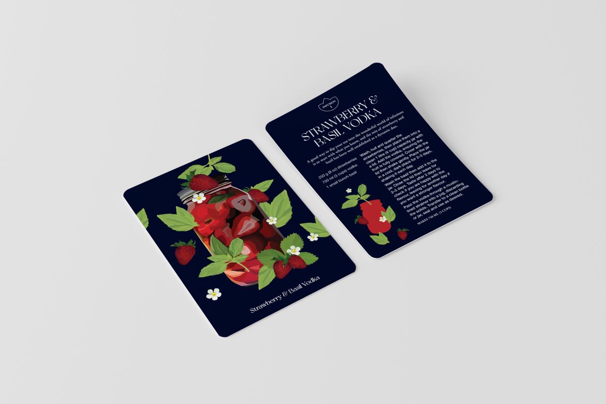 Botanical Cocktail: 50 Recipe Cards