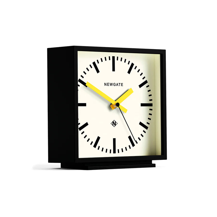 Newgate Amp Mantel Clock in Black
