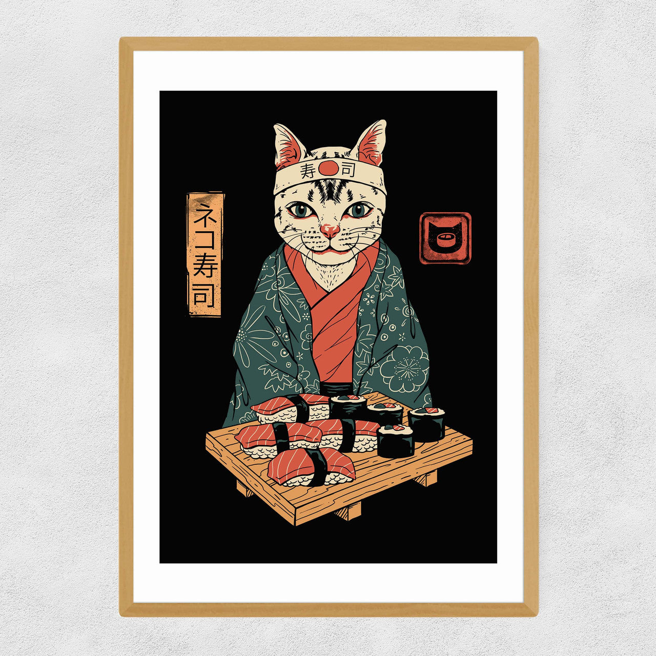 Neíko Sushi Bar Framed Print