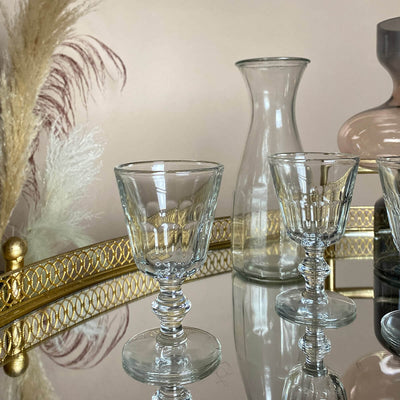 French Stemmed Wine Glass