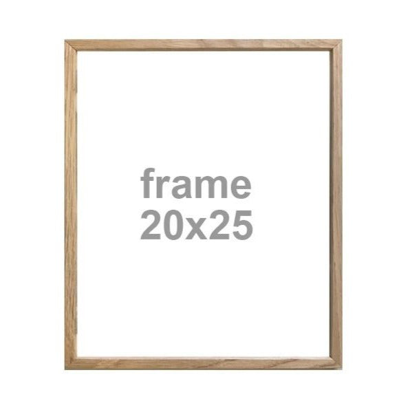 Small Print Frame - Wood 20 X 25cm