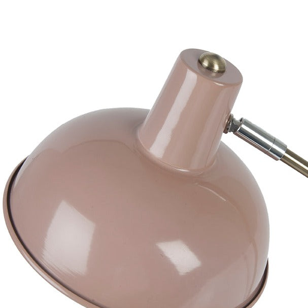 Faded Pink Task Lamp