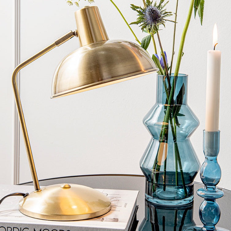 Brushed Gold Table Lamp