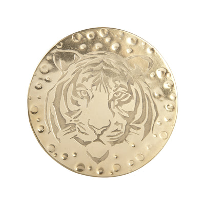 Brass-Feline-tiger-Coasters- Set-of-4-&klevering-gift-boxed