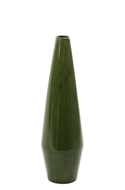 Isidoro Ceramic Olive Vase -Large