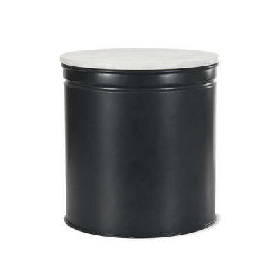charcoal-biscuit-tin-with-a-white-marble-lid-Mrs-Robinson