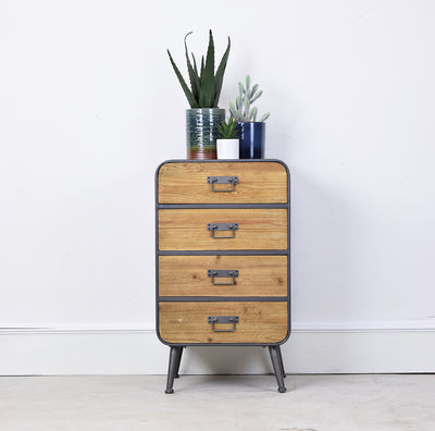 4 Drawer Industrial Cabinet - Mrs Robinson
