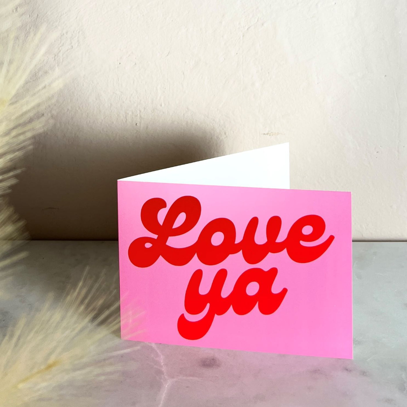 Love Ya Valentine`s Card Mrs Robinson
