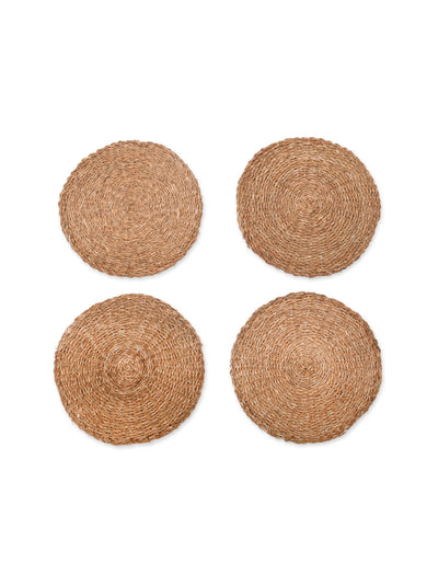Seagrass Placemats Round Set of 4