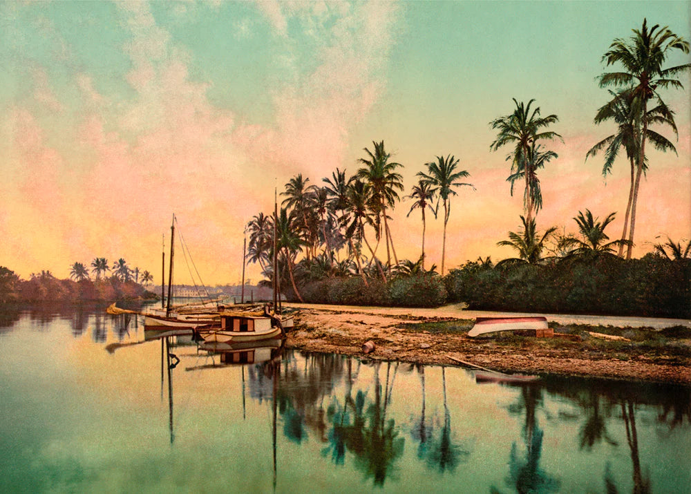 Keralan River Print - 70 x 100cm