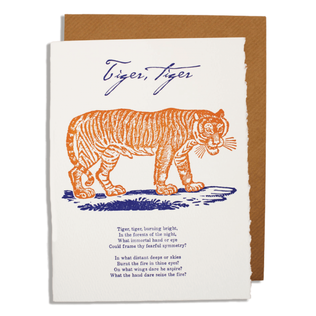 Tiger Tiger Card