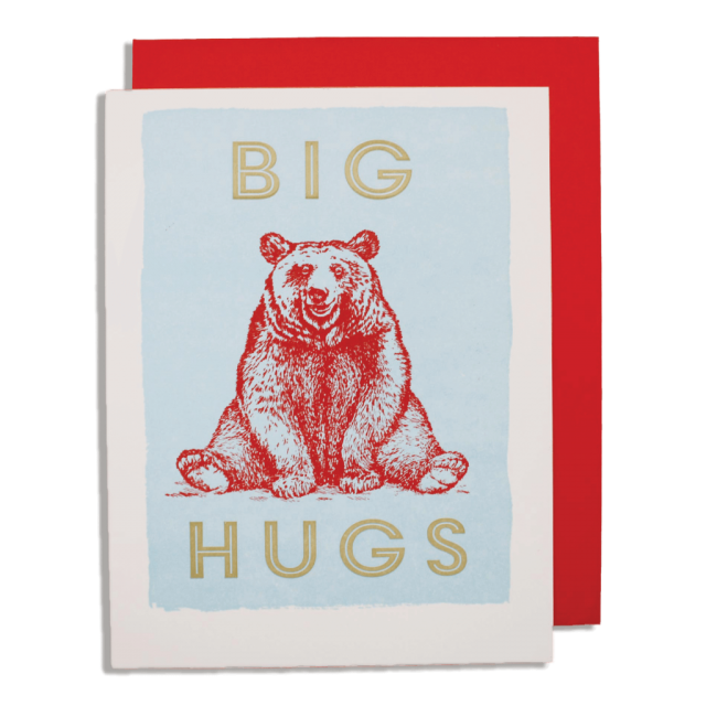 Huggy Bear Card