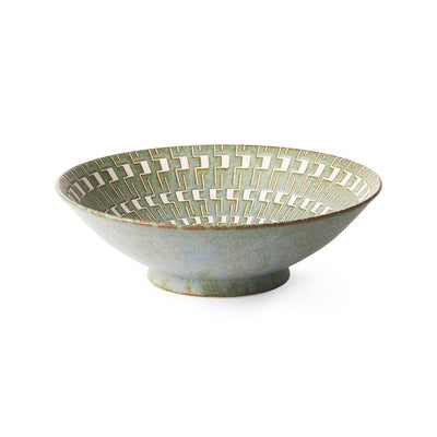 Japanese Porcelain Salad Bowl - Mrs Robinson