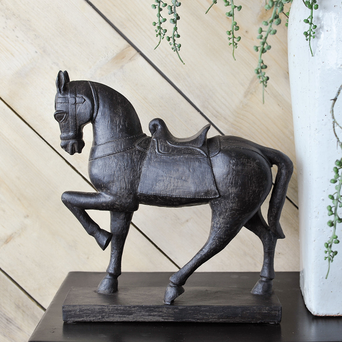 Decorative Black Horse-Mrs Robinson