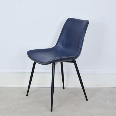 Kook Dining Chair - Wax Blue - Mrs Robinson