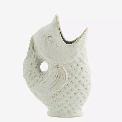 Madam Stoltz - Stoneware Fish Vase