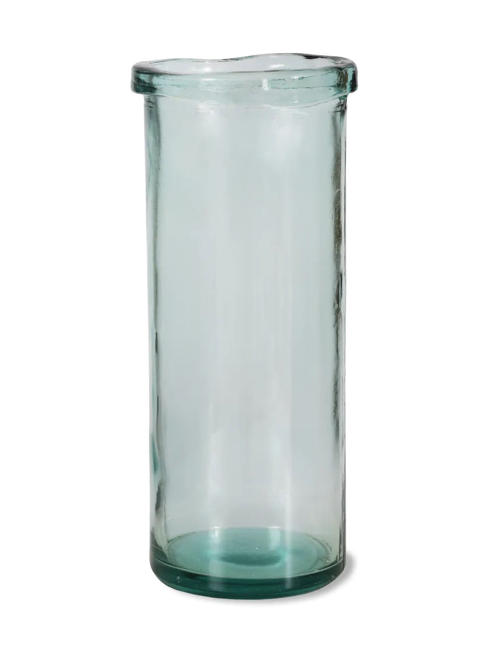 Recycled Glass Column Vase - Mrs Robinson