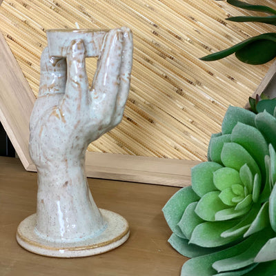 Hand Candle Holder-Mrs Robinson