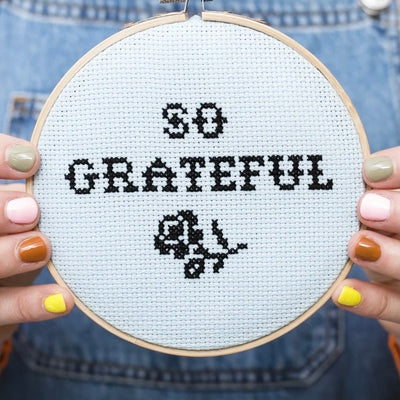 So Grateful Embroidery