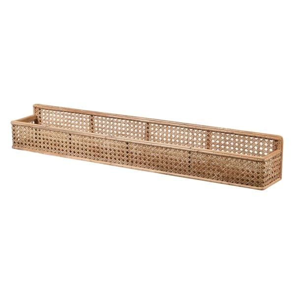 Woven Bamboo Shelf