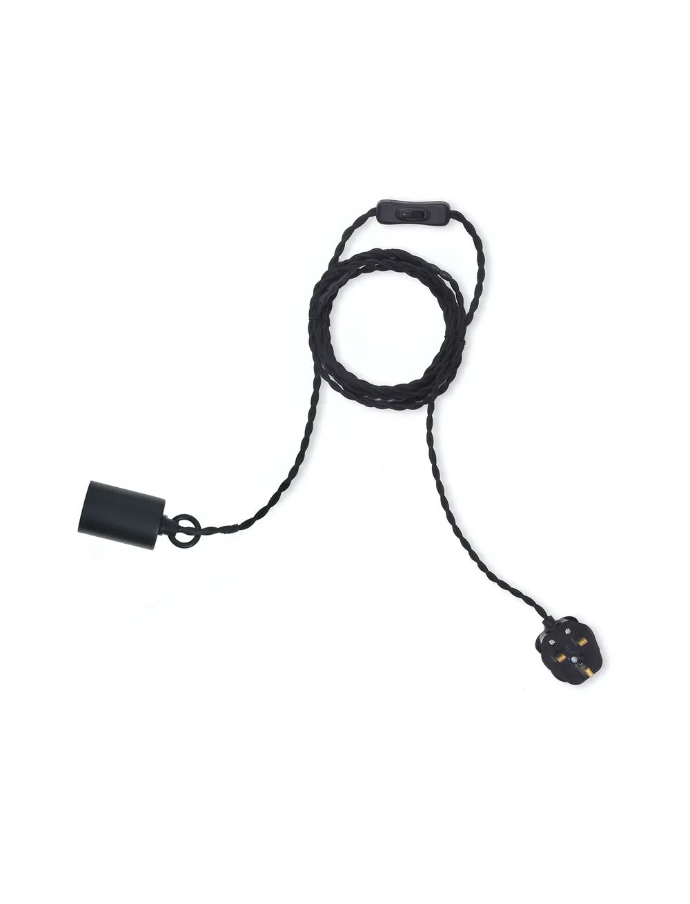 Soho-carbon-wall-light-black-cable-light-bulb-fitting-powder-coated-steel-lenght-2.5m-250cm-Mrs-Robinson