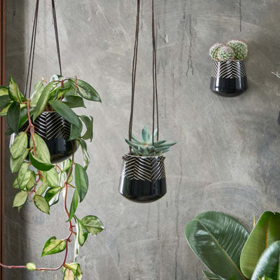 kari ceramic hanging planter