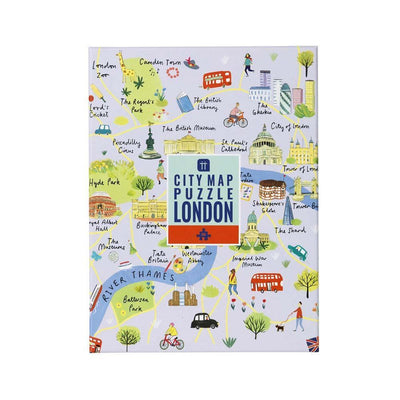 London map puzzle box