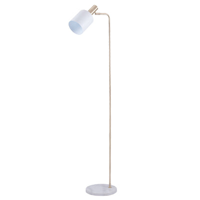 marble base floor lamp close up