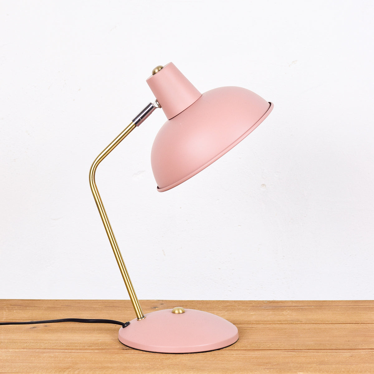 pastel pink table lamp