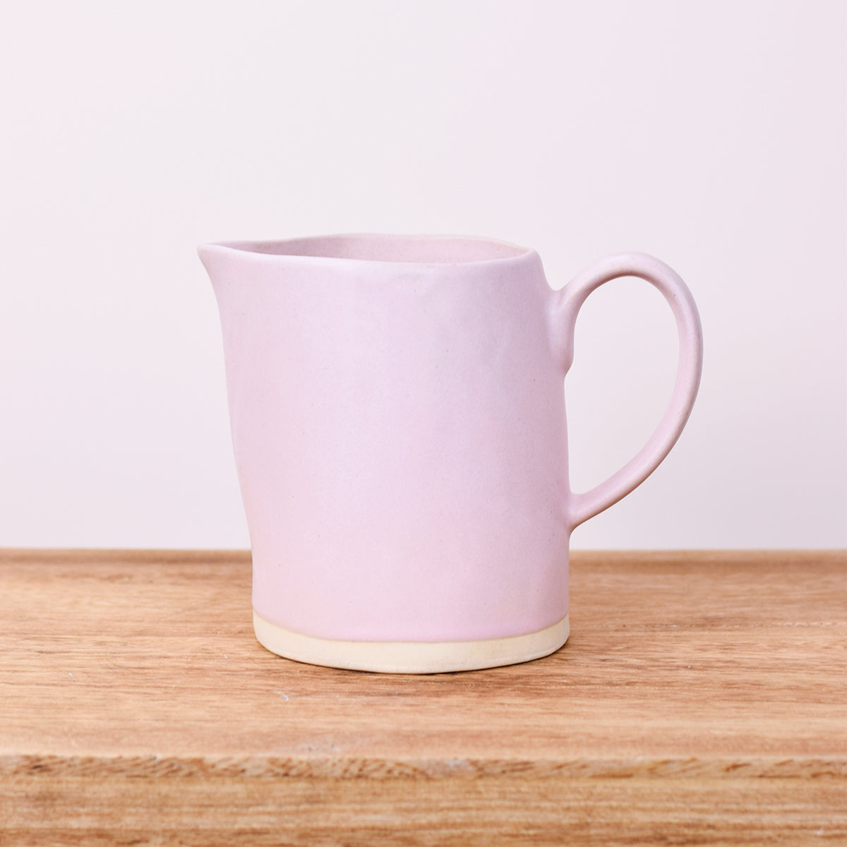 pink handmade jug
