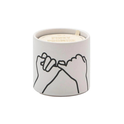 'Pinky Promise' Wild Fig & Cedar Soy Scented Candle - Mrs Robinson